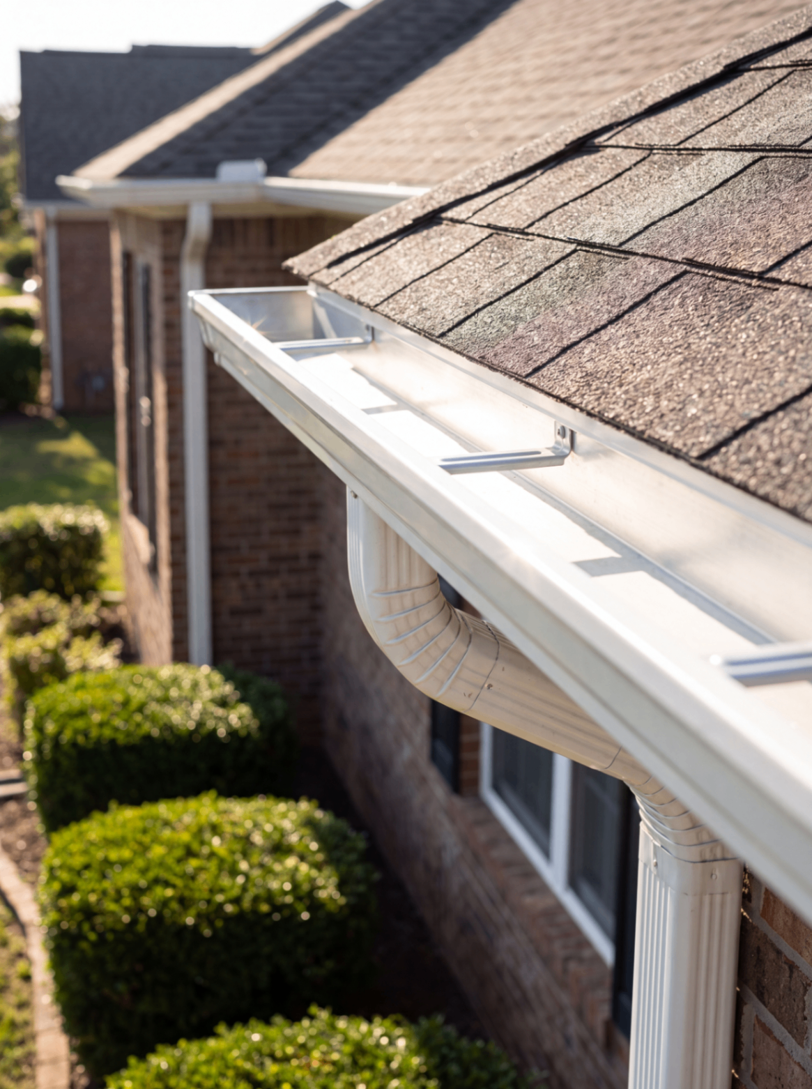 Aluminum Gutters service by World's Best Roofing